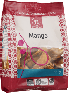 Urtekram Torkad Mango Eko 135 g