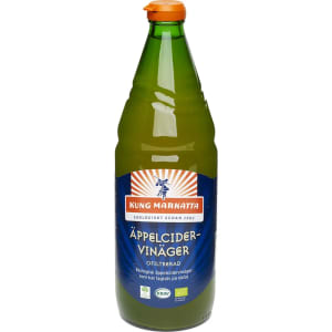 Kung Markatta Äppelcidervinäger Ofiltrerad Krav 750 ml