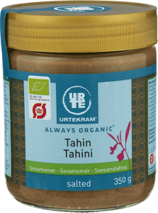 Urtekram Tahini Sesamsmör med Salt Eko 350 g