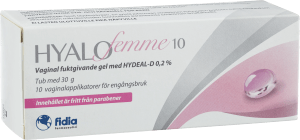 Hyalofemme Vaginalgel med Hydeal-D 0,2% 30 g