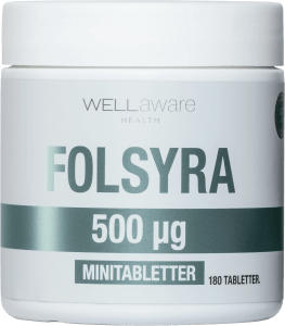 WellAware Health Folsyra 180 minitabletter
