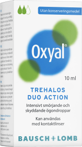 Oxyal Trehalos Duo Action Ögondroppar 10ml