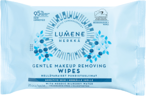 Lumene Herkkä Gentle Makeup Removing Wipes 25 st