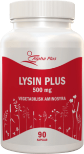 Alpha Plus Lysin Plus 500 mg 90 kapslar