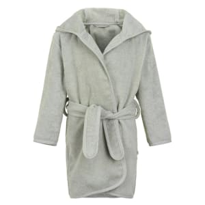 Pippi Organic Bath Robe Grey 98/104