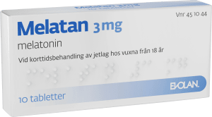 Melatan 3mg Blister 10 tabletter