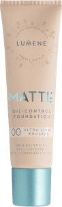 Lumene Matte Oil-Control Foundation 30 ml 00 Ultra Light