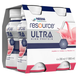 Resource Ultra jordgubb 4x200 ml