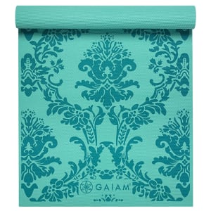 Gaiam 4 mm Classic Printed Neo-Baroque Yoga Mat