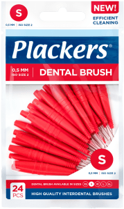 Plackers Dental Brush S 0,5 mm 24 st