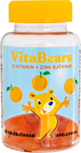 VitaBears C-vitamin + Zink 60st