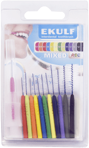 EKULF pH Professional Mellanrumstandborste Mix 12st