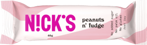 NICK'S Peanuts n' Fudge Chocolatebar 40 g