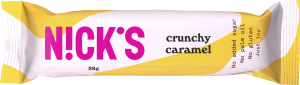 NICK'S Crunchy Caramel Chocolatebar 28 g