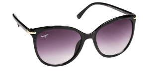 Haga Eyewear Solglas Athens Black Grad Purple Lens 1par