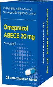 ABECE Omeprazol 20 mg 28 kapslar i burk