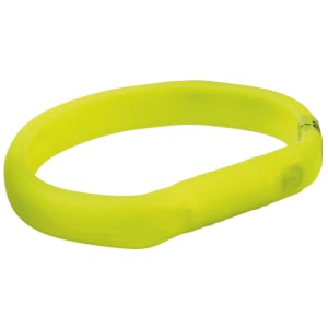 Trixie Flash Light Band USB M-L: 50 cm/17 mm Limegrön