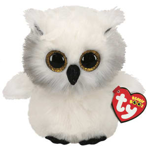 Ty Beanie Boos Austin Owl White Regular