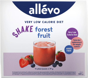 Allévo VLCD Shake Forest Fruit 15 portioner
