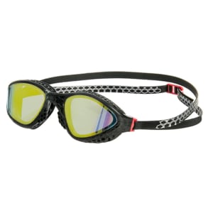 Aquarapid Comb Open Swim Goggle Adult Size Black