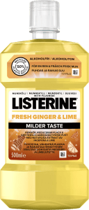 Listerine Milder Taste Fresh Ginger & Lime Munskölj 500 ml