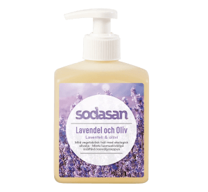 Sodasan Ekologisk Tvål Lavendel & Oliv 300 ml