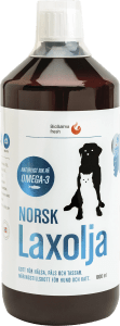 BioSalma Norsk Laxolja för Hund och Katt 1000 ml