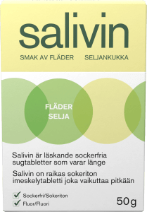 Salivin Nordic Fresh Sugtablett vid muntorrhet 50 g