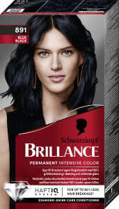 Schwarzkopf Brillance Hårfärg 891 Blue Black