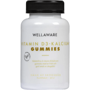 WellAware Vitamin D3·Kalcium Gummies 60 st