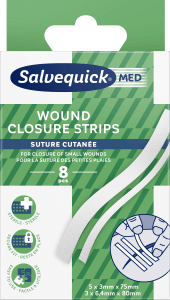 Salvequick MED Wound Closure Strips 8 st