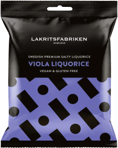 Lakritsfabriken Premium White Salty Viola 100 g