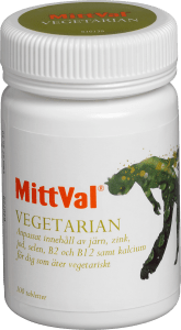 MittVal Vegetarian Tablett 100st