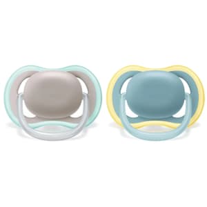 Philips Avent Ultra Air Napp 18 mån+ Grå/Teal 2-pack