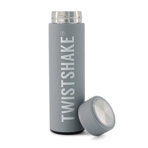 Twistshake Hot or Cold Bottle 420 ml Pastel Grey