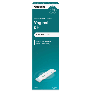 Addeira Screenit Självtest Vaginal pH 3 st