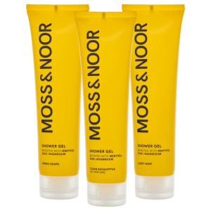 Moss & Noor After Workout Shower Gel Mixed 3-pack