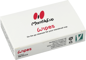 MonthlyCup Wipes 10 st