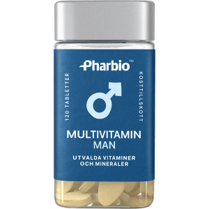 Pharbio Multivitamin Man 120 st