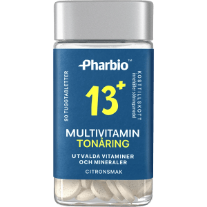 Pharbio Multivitamin Tonåring 90 st