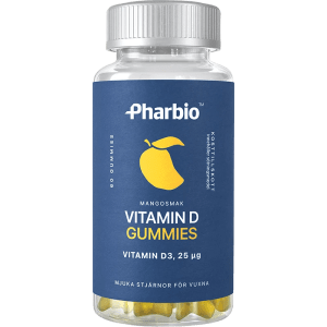 Pharbio D-Vitamin Gummies 60 st
