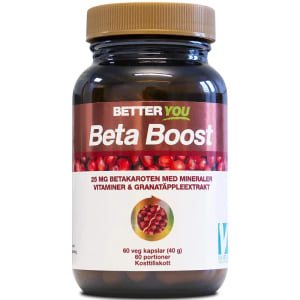 Better You Betakaroten 50 mg 50 kapslar