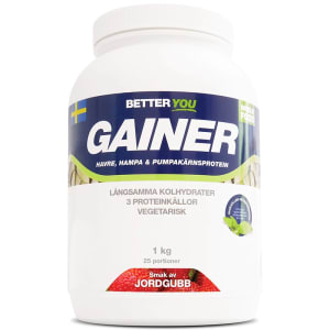 Better You Whole Food Gainer Jordgubb 1 kg