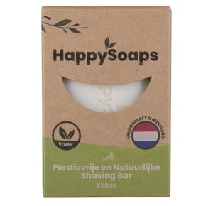 HappySoaps Shaving Bar Coconut 80 g