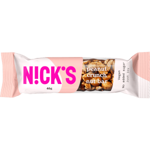NICK'S Nut Bar Peanut Crunch 40 g