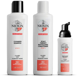 Nioxin Hair System Kit 4 Märkbart Tunt & Färgat Hår 700 ml