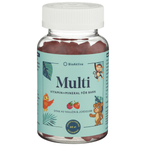 Bioaktiva Multi Vitamin+Mineral för Barn 60 st