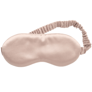 Lenoites Mulberry Sleep Mask with Pouch Pink