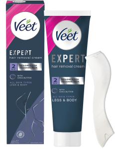 Veet Expert Hair Removal Cream All Skin Types Legs & Body 200 ml