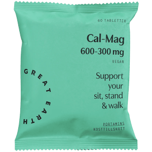 Great Earth Cal-Mag 600-300 mg refill 60 tabletter